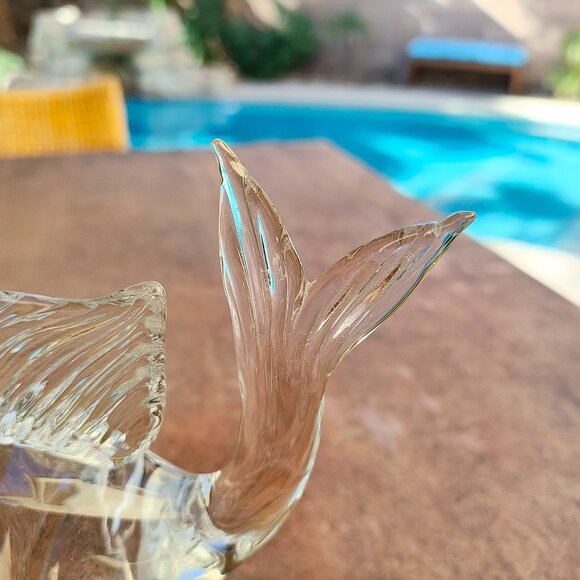 Icet Arte Murano Glass Fish Sculpture / Figurine on Black Base - See Description - Picture 2 of 13